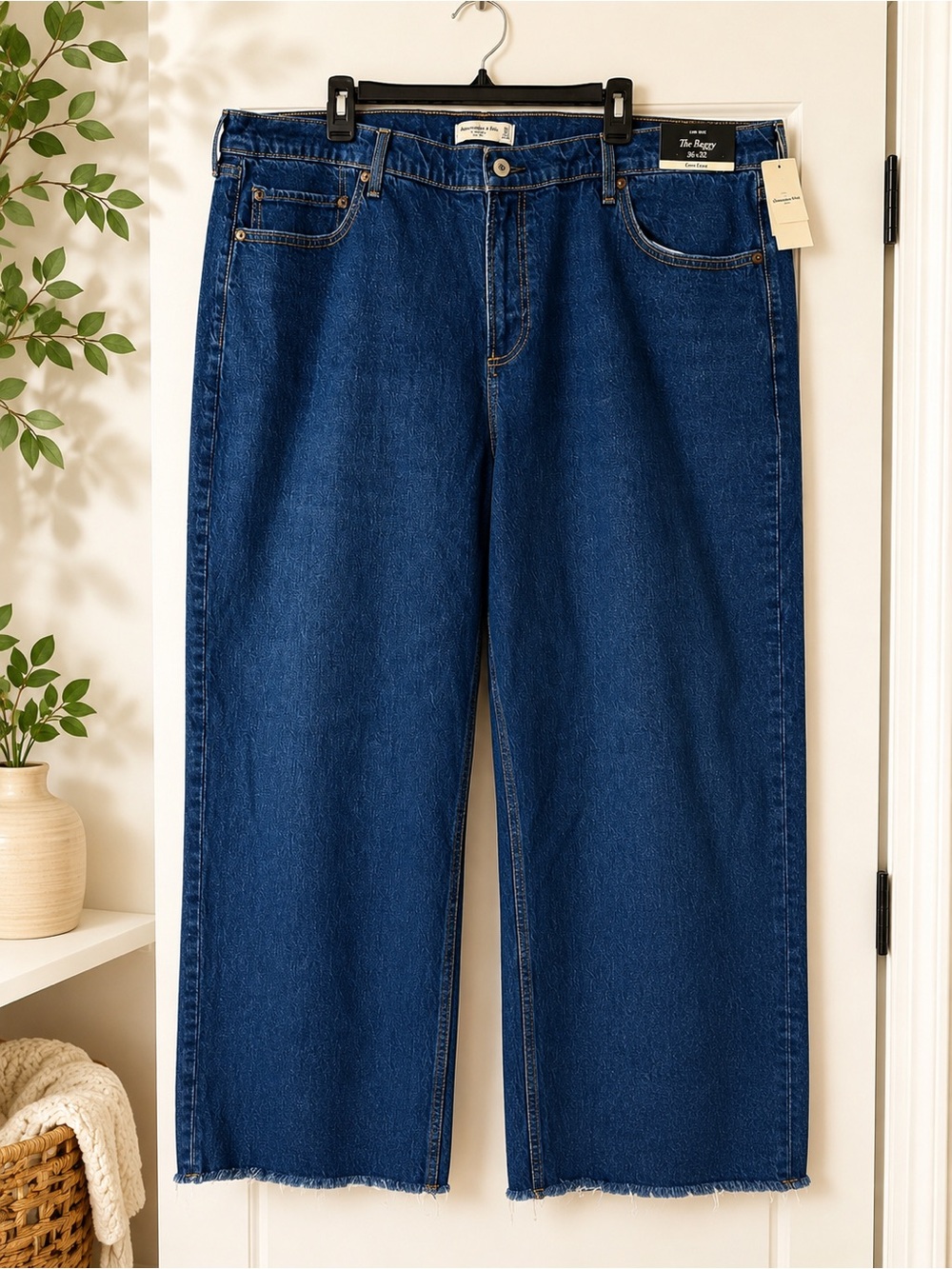 Abercrombie & Fitch curve love baggy jean - 22L